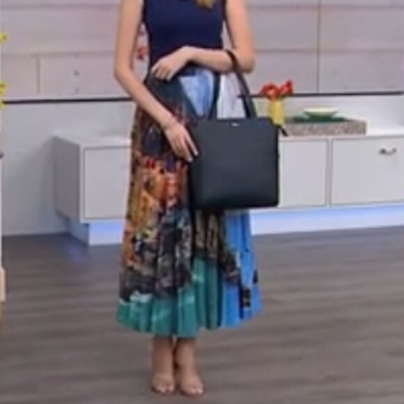 Tula England Nappa Originals Large Grainy Leather Tote - Picture 2 of 5